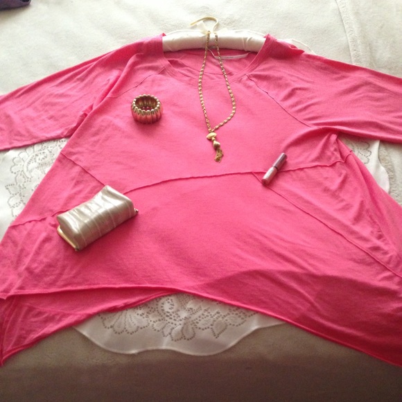 πHP 05/19/2018πCOTTON CANDY PINKY TUNICπ - Picture 1 of 6